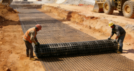 莲湖土工格栅：工程里的“隐形筋骨”都用在哪儿？